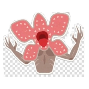 Flower Monster Sticker