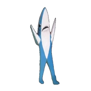 Dancing Shark Costume