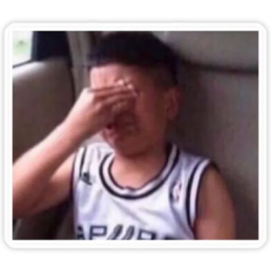 Frustrated Kid in Car