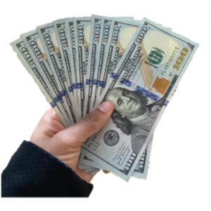 Hand Holding Cash