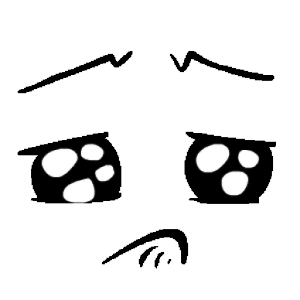 Sad Crying Face