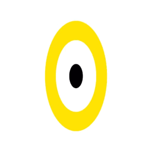Animated Minimalist Eye Symbol GIF Sticker