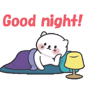 Animated Good Night! GIF Sticker
