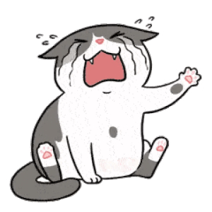 Crying Cat Cartoon