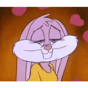 Dreamy Cartoon Bunny