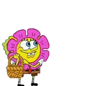 SpongeBob Flower Costume